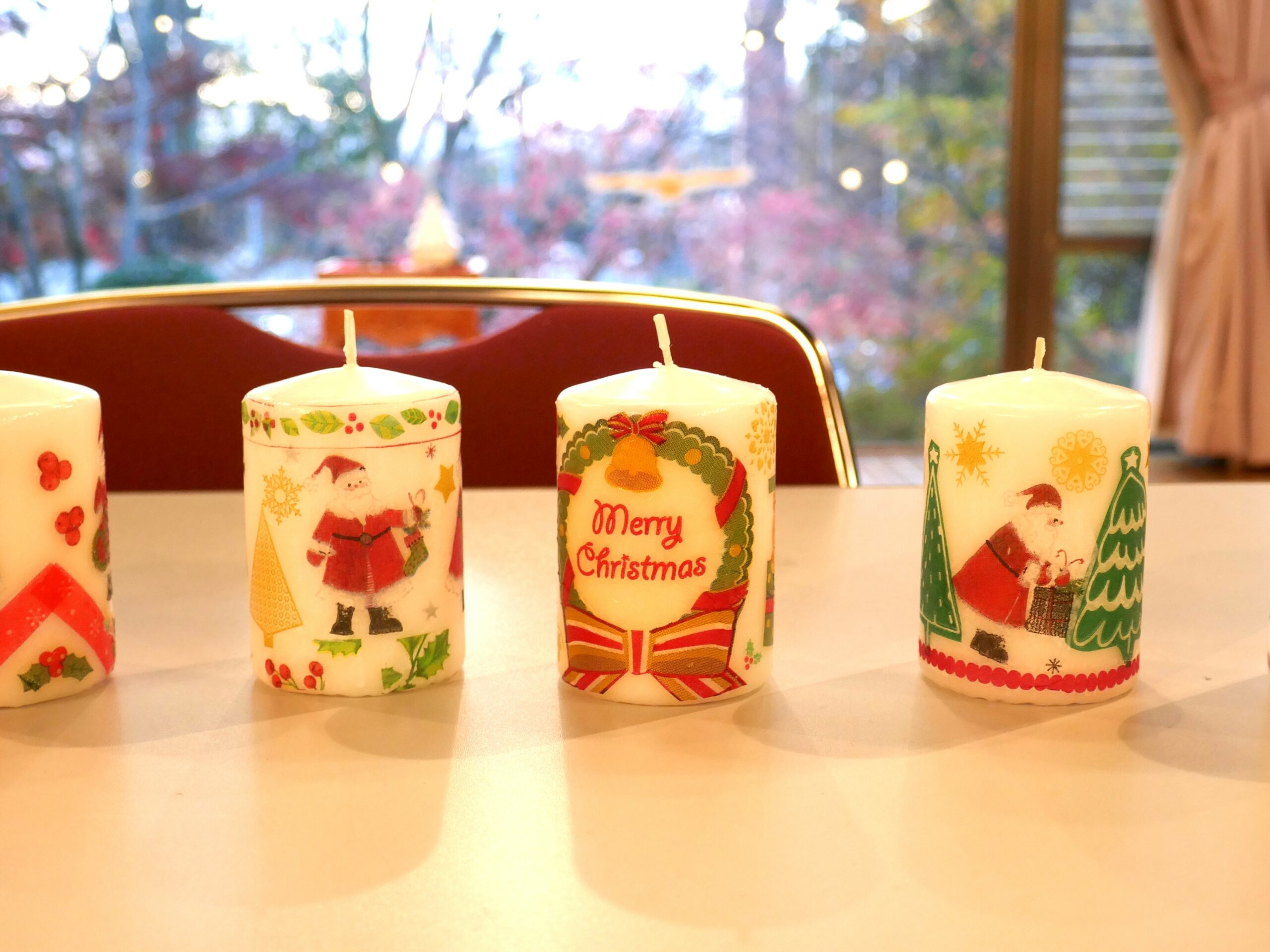 素敵なクリスマスカップデコパージュ 12/4 デコパージュ講座 を開催しました！ - 耕心館
